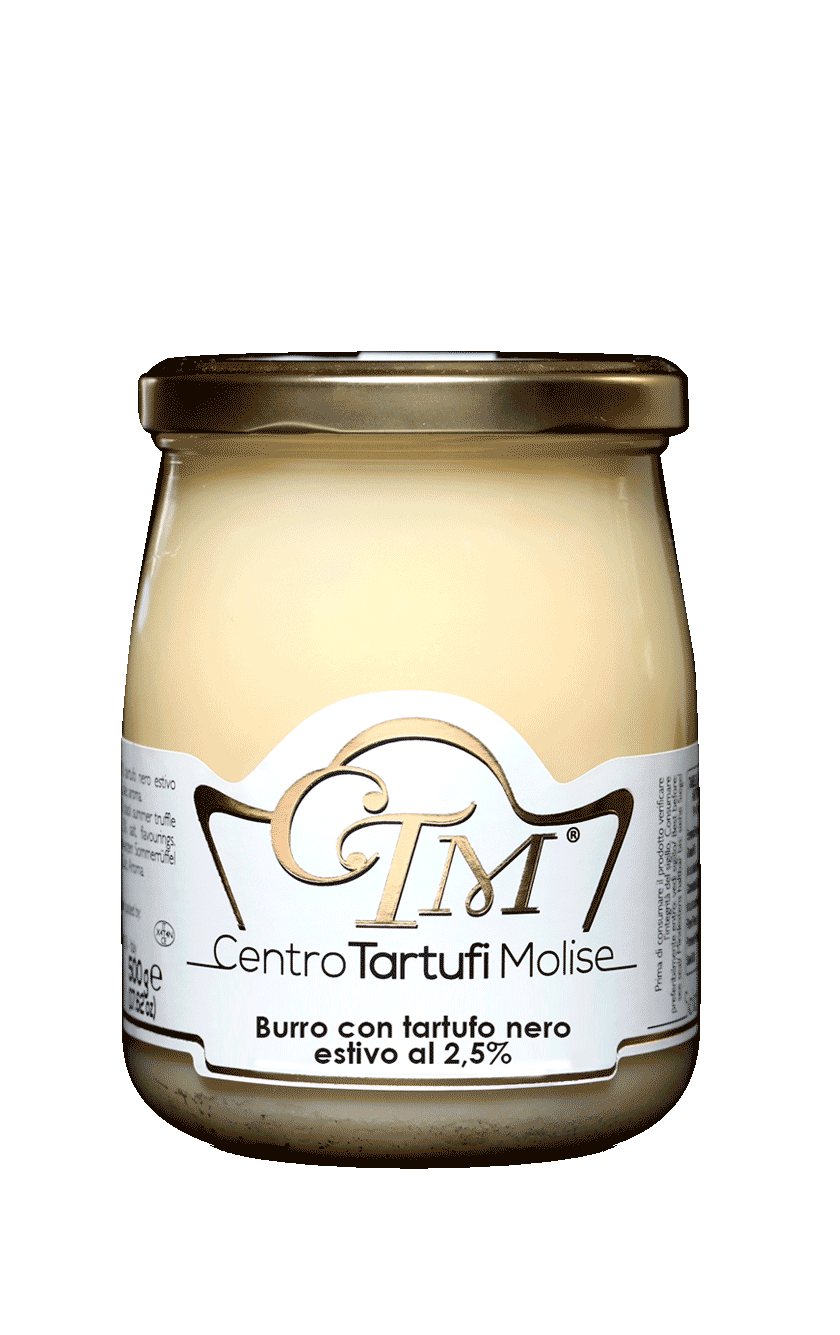 Burro con tartufo nero estivo al 2,5%