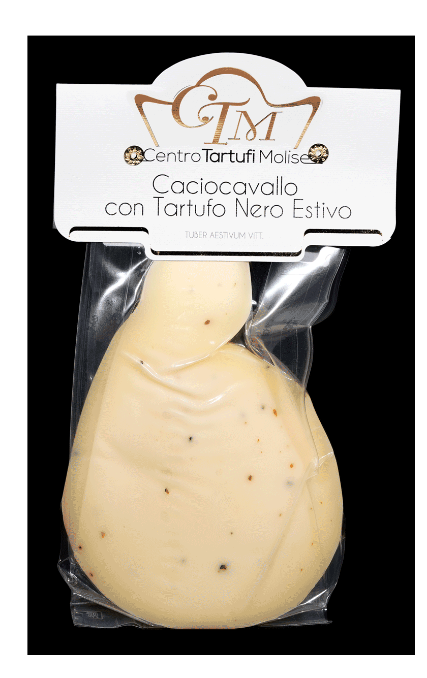 Caciocavallo con tartufo nero estivo