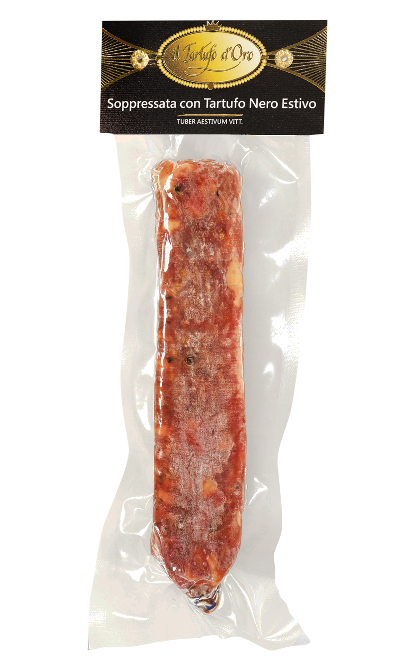 Soppressata con tartufo nero estivo